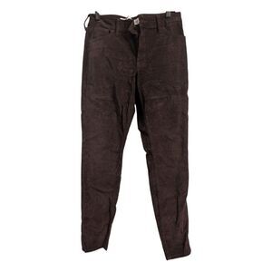 Mocha brown Corduroy slim pants size 6 mid rise
